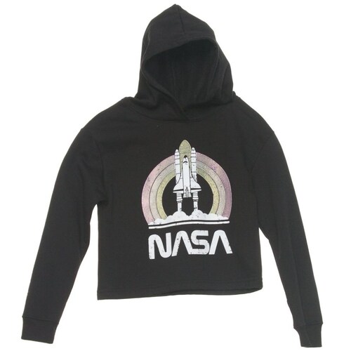 Sudadera Corta con Capucha para Niña Nasa