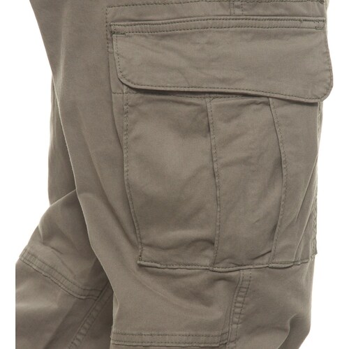 Pantalón Casual Cargo de Gabardina para Hombre Jeanious