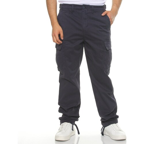 Pantalón Casual Cargo de Gabardina para Hombre Jeanious