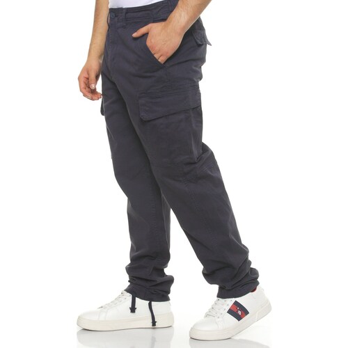 Pantalón Casual Cargo de Gabardina para Hombre Jeanious