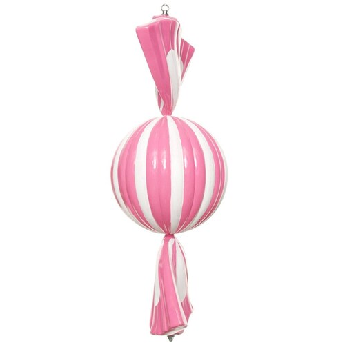Candy Dulce Jumbo Rosa Y Blanco 85Cm