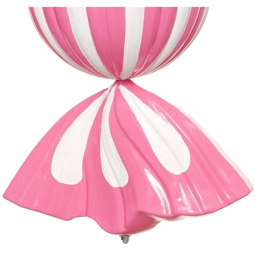 Candy Dulce Jumbo Rosa Y Blanco 85Cm