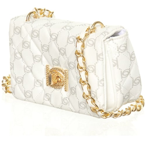 Bolso White Grey Mono Crossbody Bebe