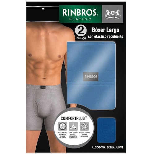 Bóxer Rinbros 2 Pack para Hombre