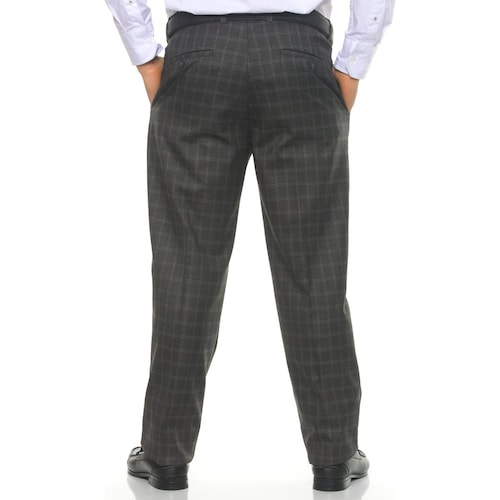 Pantalón de Vestir Cintura Ajustable Slim para Hombre Yale