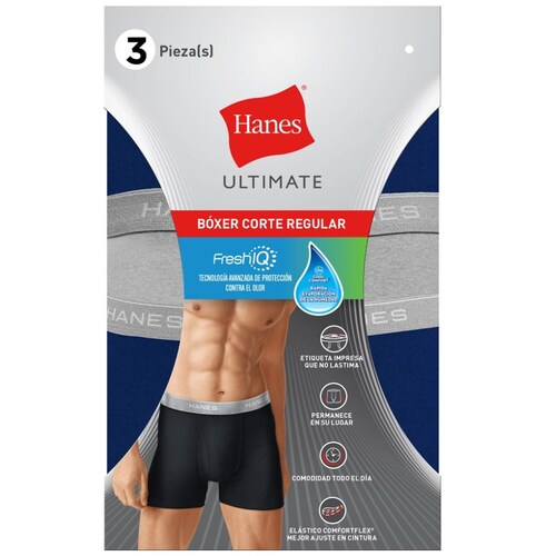Bóxer Hanes Brief Pack para Hombre