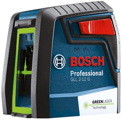 Nivel Láser Bosch de Líneas Verde 12 Mts de Distancia