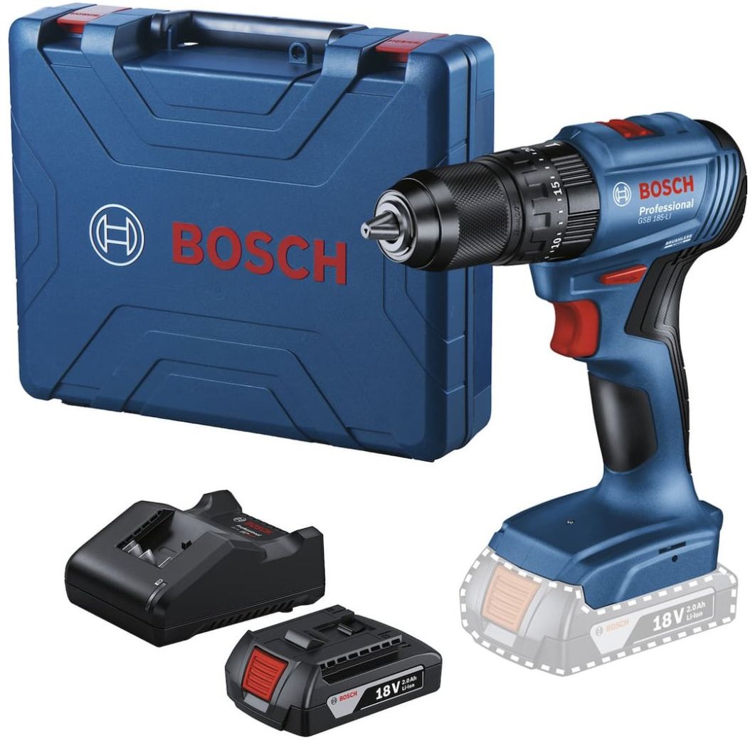 Rotomartillo Bosch 18V Gsb 185-Li Brushless