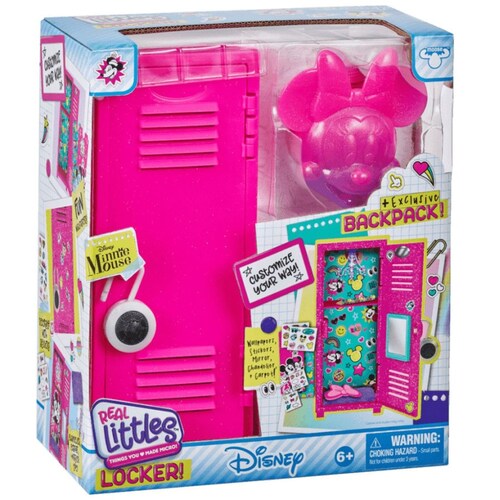 Real Littles  T3 Disney Locker + Backpack