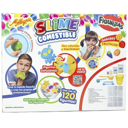 Slime Comestible Figuritas Mi Alegría