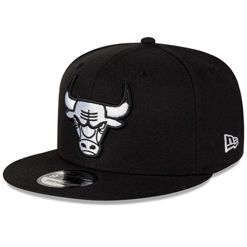 Gorra New Era Nba Basic Blkwhi Bulls Unisex