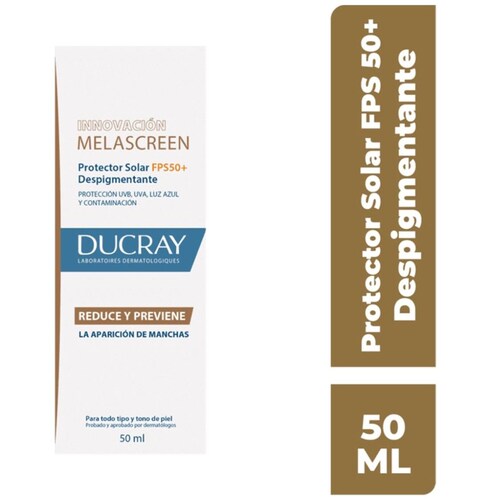 Ducray Melascreen Fluido Protección Solar Fps 50+ 50 Ml