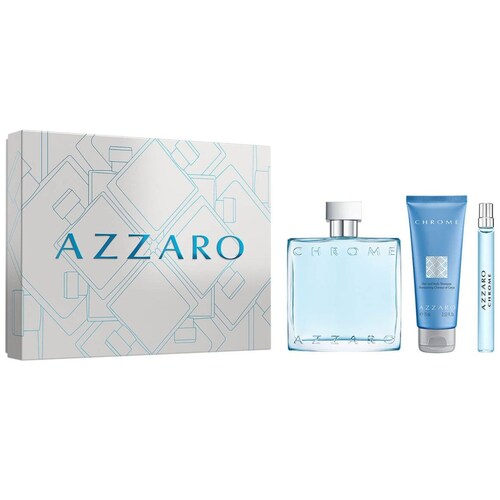 Set Fragancia para Hombre Azzaro Chrome Edt 100 Ml