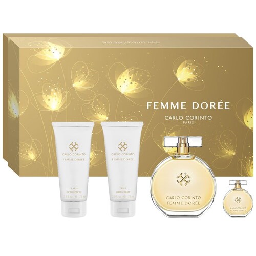 Set Fragancia para Mujer Carlo Corinto Femme Doreé Edt 100 Ml