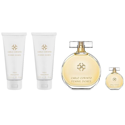 Set Fragancia para Mujer Carlo Corinto Femme Doreé Edt 100 Ml