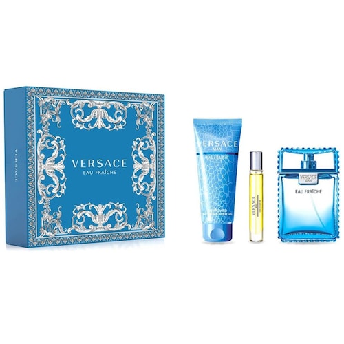 Set Fragancia para Hombre Versace Eau Fraiche Edt 100 Ml