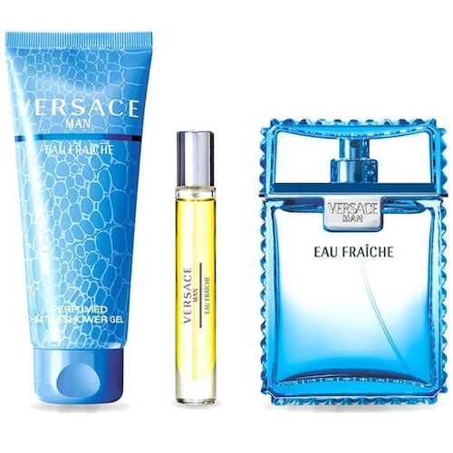 Set Fragancia para Hombre Versace Eau Fraiche Edt 100 Ml