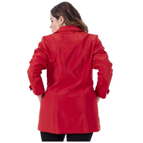 Gabardina Cruzada con Botones