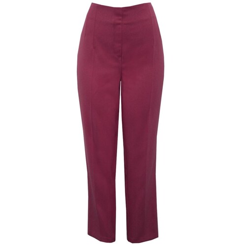 Pantalón Kitana Corte Recto Diseño Liso para Mujer