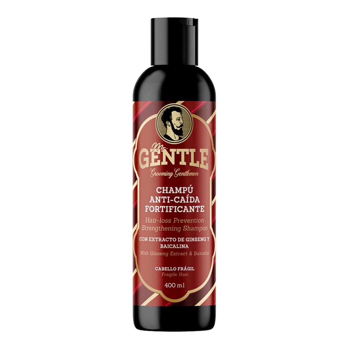 Shampoo Anticaída fortificante Mr Gentle 400 ml image number 0