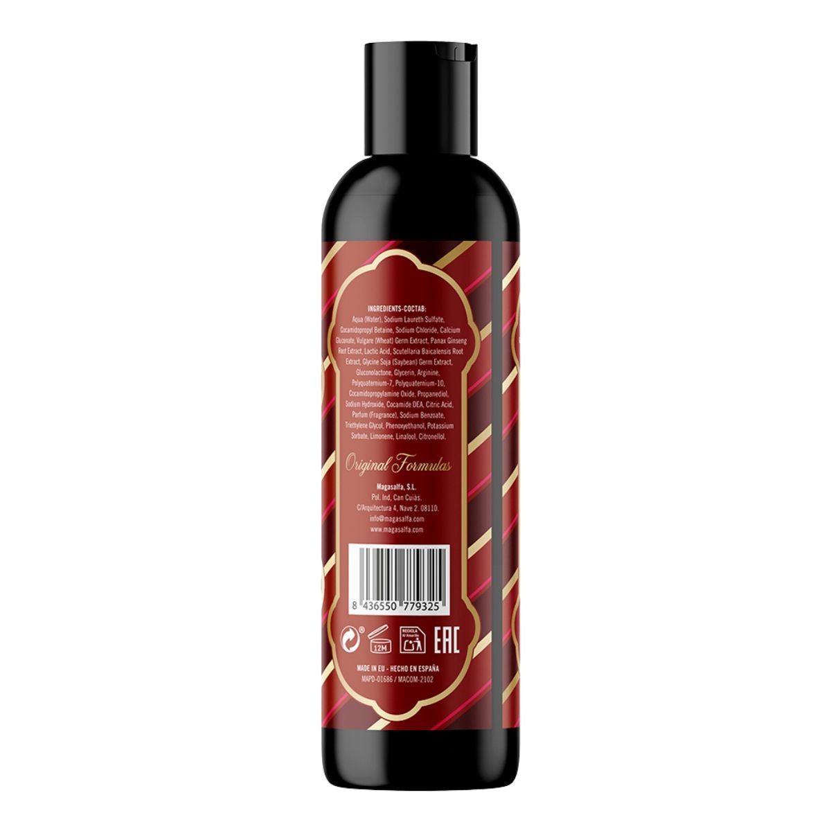 Shampoo Anticaída fortificante Mr Gentle 400 ml image number 2