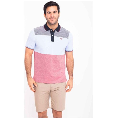 Playera Oscar de la Renta Polo Manga Corta para Hombre