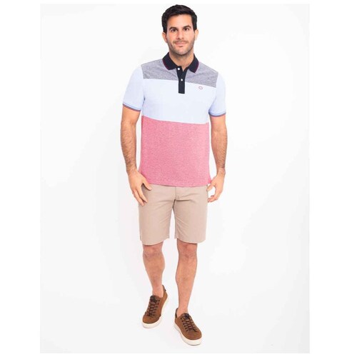 Playera Oscar de la Renta Polo Manga Corta para Hombre