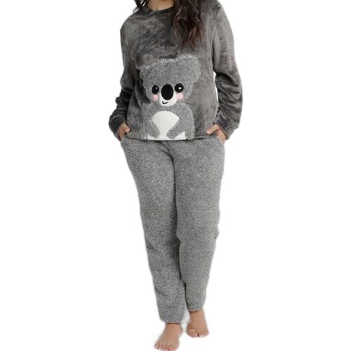 Pijama Coral Fleece Playera Y Pantal Kayser
