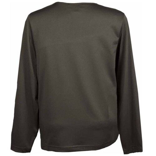 Blusa Manga Larga  con Cuello en U Doma Fashion para Mujer