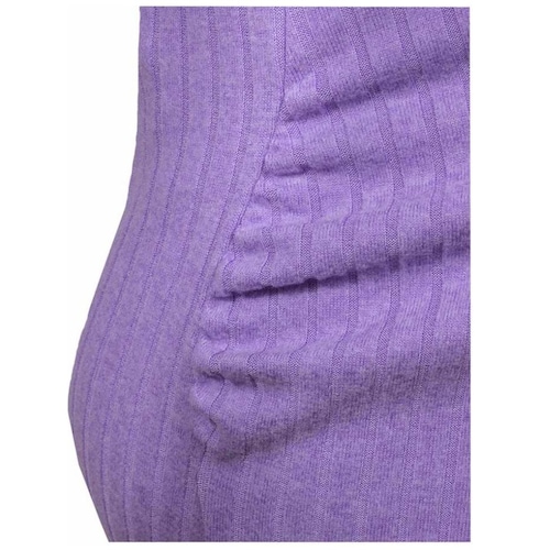 Vestido Largo de Maternidad con Abertura