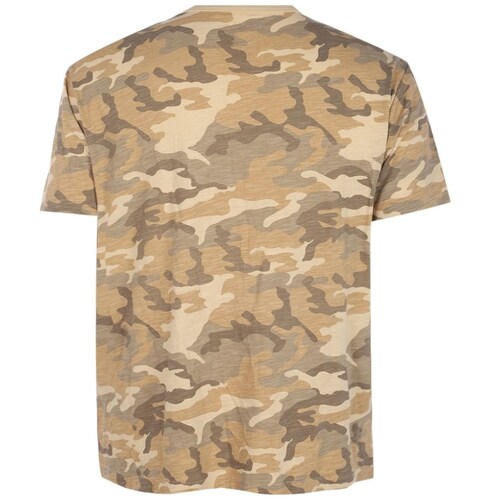 Playera Manga Corta Camuflaje Jeanious para Hombre