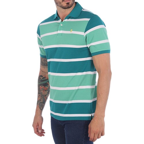 Playera Izod Tipo Polo Casual Manga Corta para Hombre