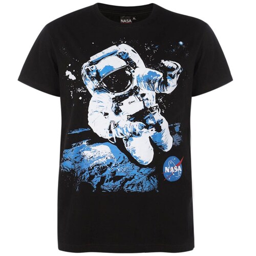 Playera Nasa Manga Corta Astronauta para Hombre Plus