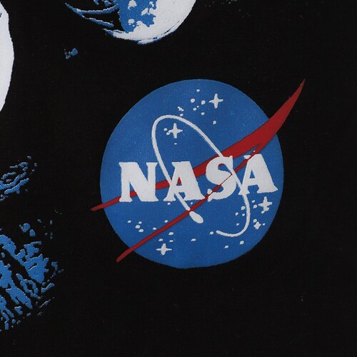 Playera Nasa Manga Corta Astronauta para Hombre Plus
