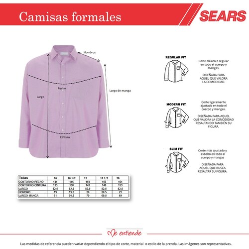 Camisa Original Penguin Manga Larga a Cuadros para Hombre Plus