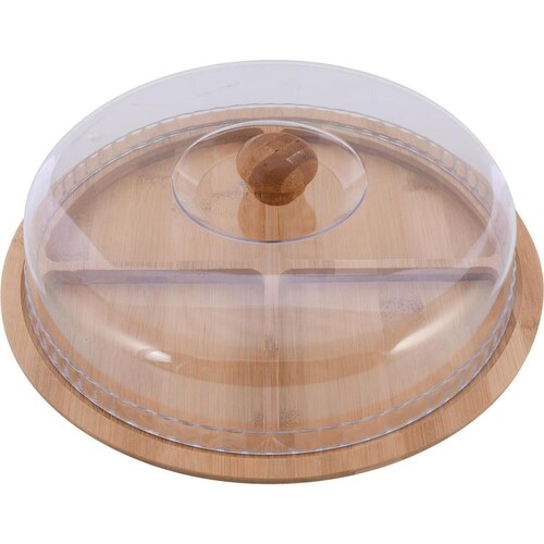 Juego de Tabla Redonda con Tapa 29.5X29.5X2 Cover26.5X26.5X7