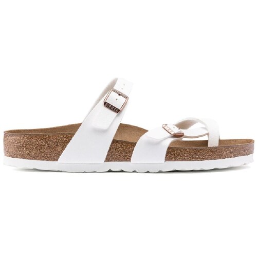 Sandalia Multitira Blanca Birkenstock