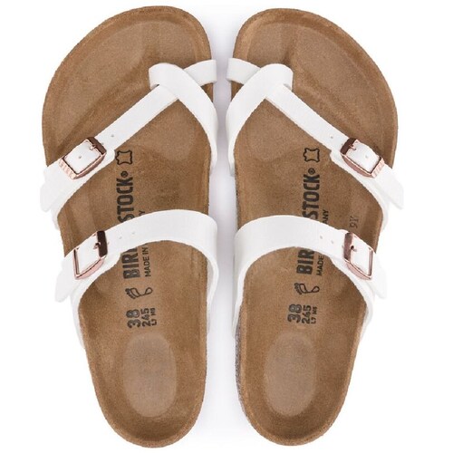 Sandalia Multitira Blanca Birkenstock