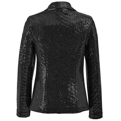 Saco Michel Paulini Cuello Solapa Diseño Estampado