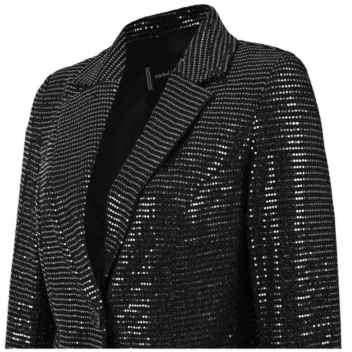 Saco Michel Paulini Cuello Solapa Diseño Estampado