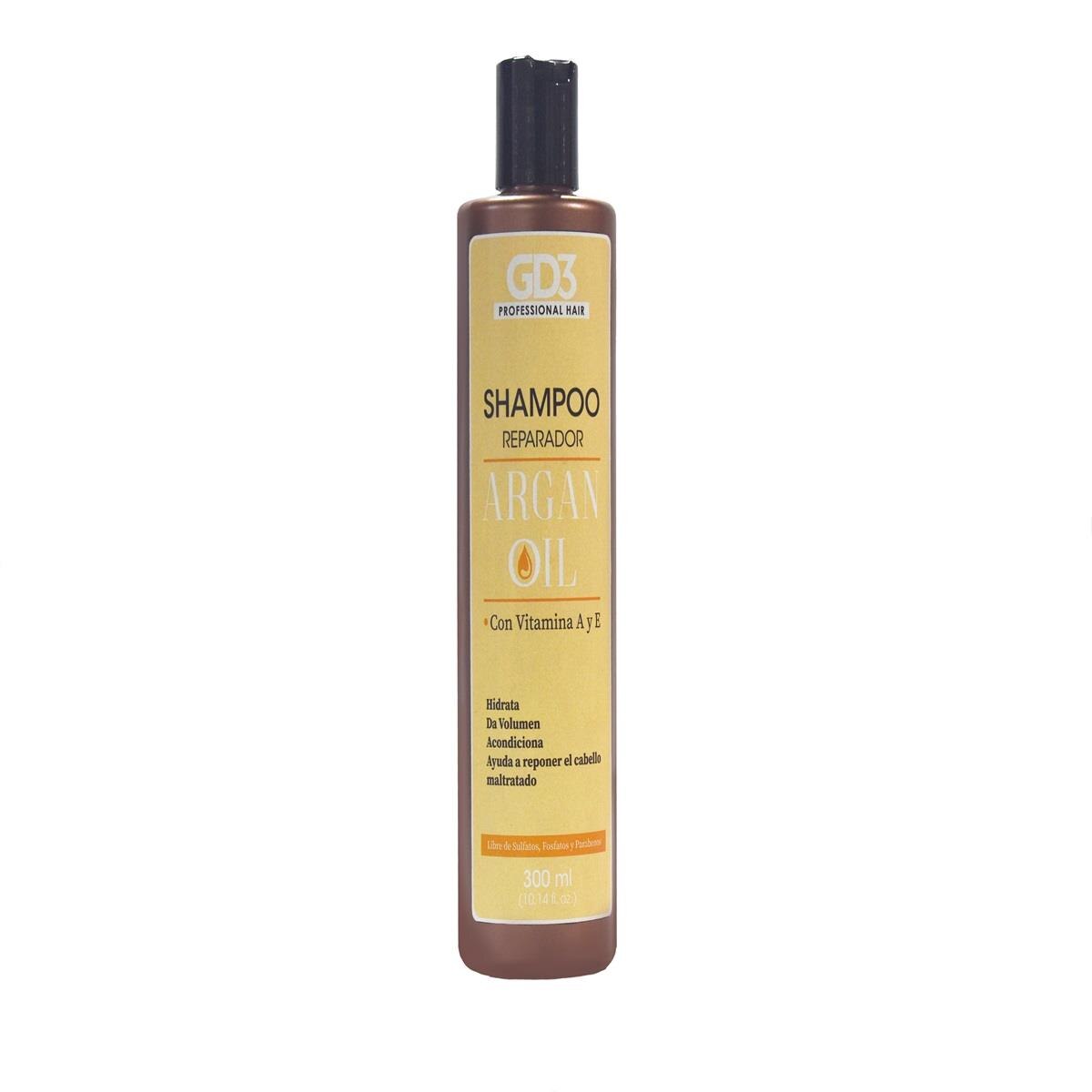 GD3 Acondicionador Reparador con Aceite de Argán 300 Ml image number 0