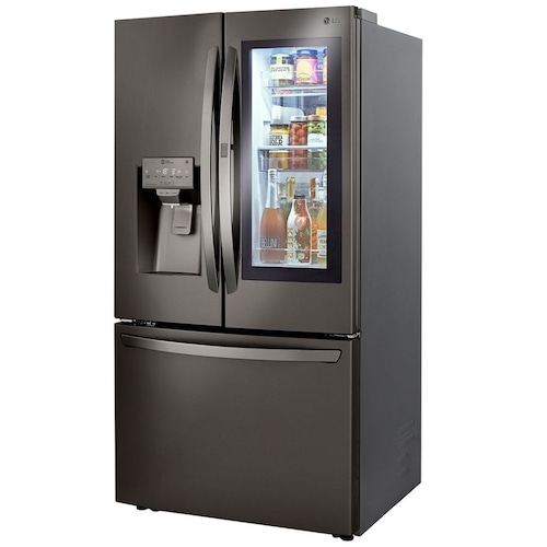Refrigerador LG French Door Instaview Doorindoor Linear Inverter 30 Pies  Negro  Lm89Sxd