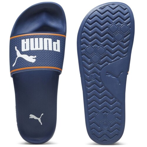 Sandalia Puma Slide Leadcat Azul