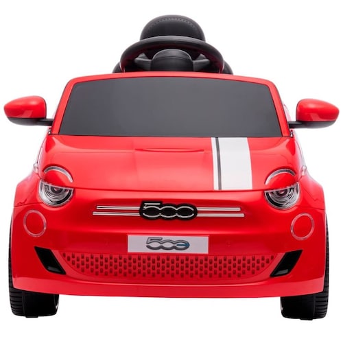 Coche Eléctrico Infantil Fiat 500 6V Rojo