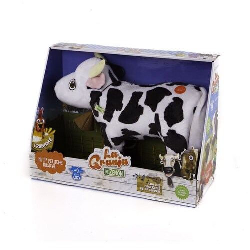Peluche Musical la Granja Vaca Lola 30 Cm