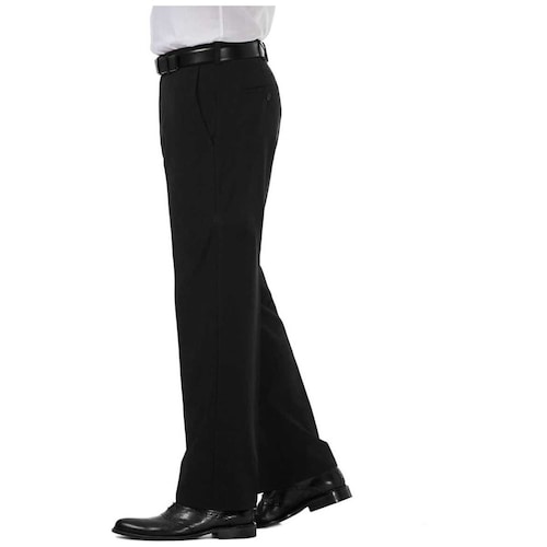 Pantalón Haggar Negro Cool 18 Pro Classic Fit  para Hombre