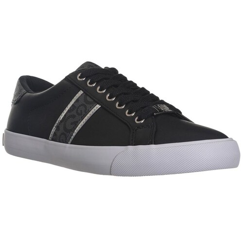 Tenis con Aplicación de Logotipo Color Negro G By Guess