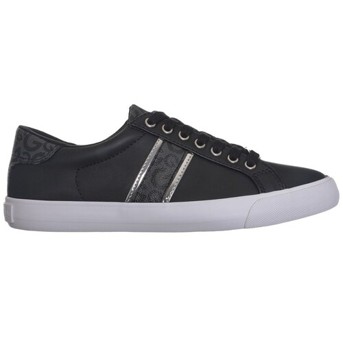 Tenis con Aplicación de Logotipo Color Negro G By Guess