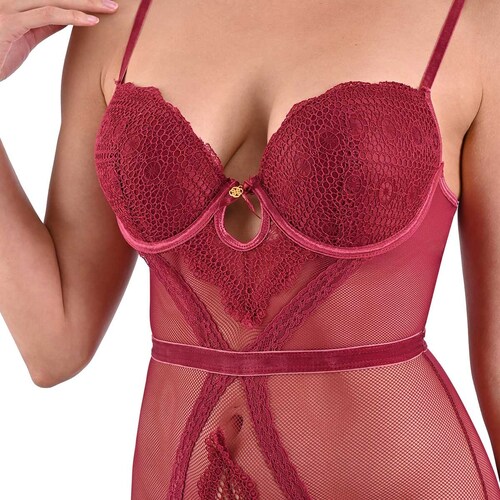 Body con Copa Y Cintilla en Cintura Daisy Fuentes