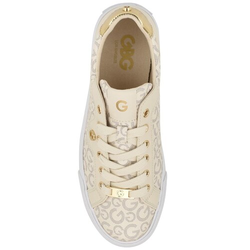Tenis Monograma con Accesorio Dorado G By Guess